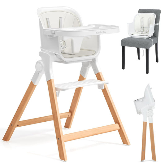 3-in-1 Convertible Baby High Chair Dining Booster Seat Toddler Chair