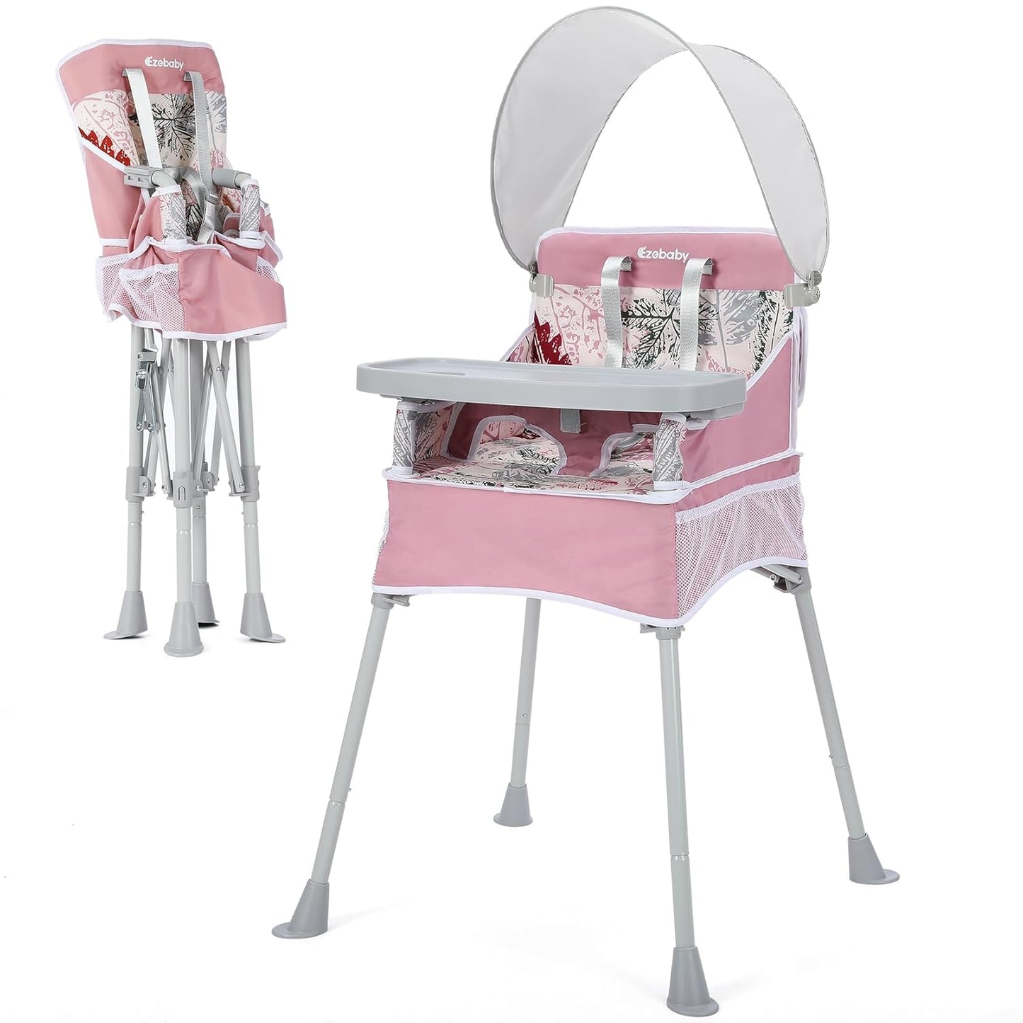 Portable High Chair for Indoor and Outdoor Use