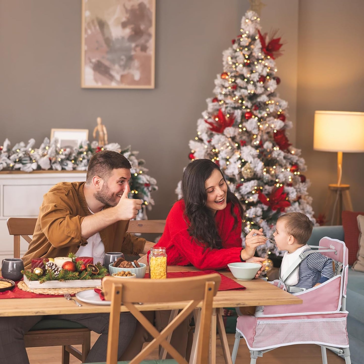 Portable High Chair for Indoor and Outdoor Use