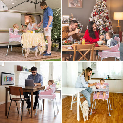 Portable High Chair for Indoor and Outdoor Use