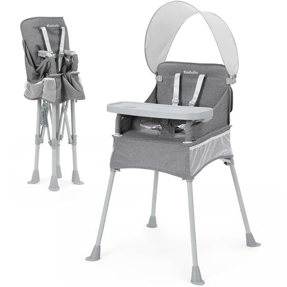 Portable High Chair for Indoor and Outdoor Use