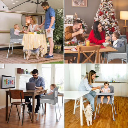 Portable High Chair for Indoor and Outdoor Use