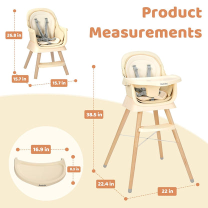 Portable Baby High Chair for Babies and Toddlers