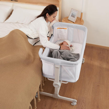 Portable Baby Bassinets Bedside Sleeper for Newborn Baby